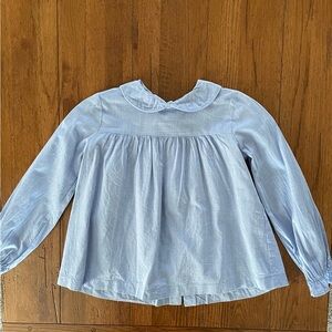 Bella Bliss Girl's Light Blue Long Sleeve Shirt Size 7